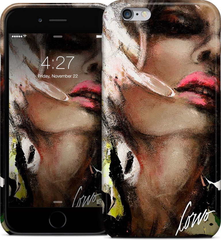 iPhone 7/8 Tough Case Face on Black